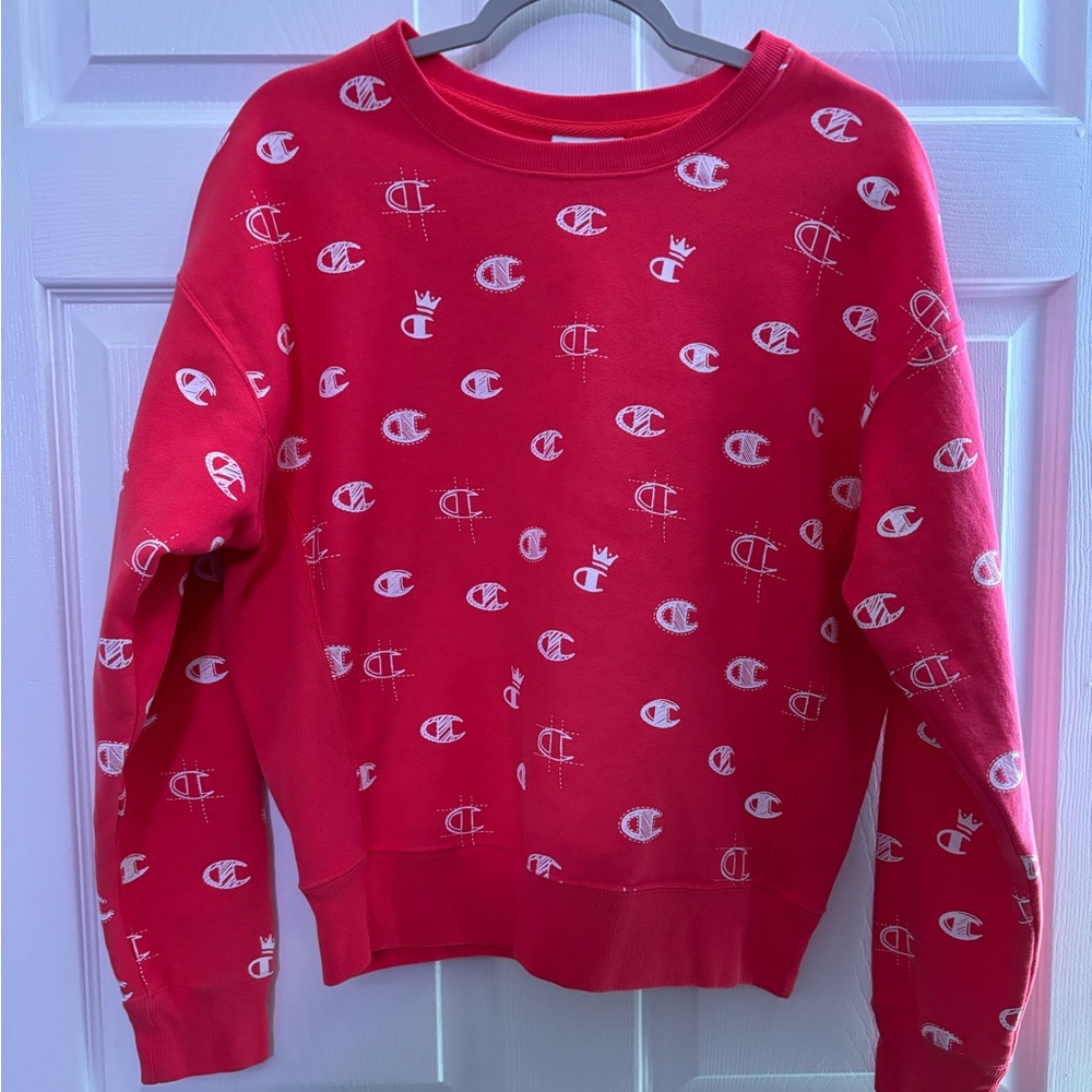 women's large Champion crew‎ neck